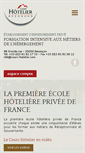Mobile Screenshot of cours-hotelier.com